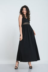 Strap front lace Dress