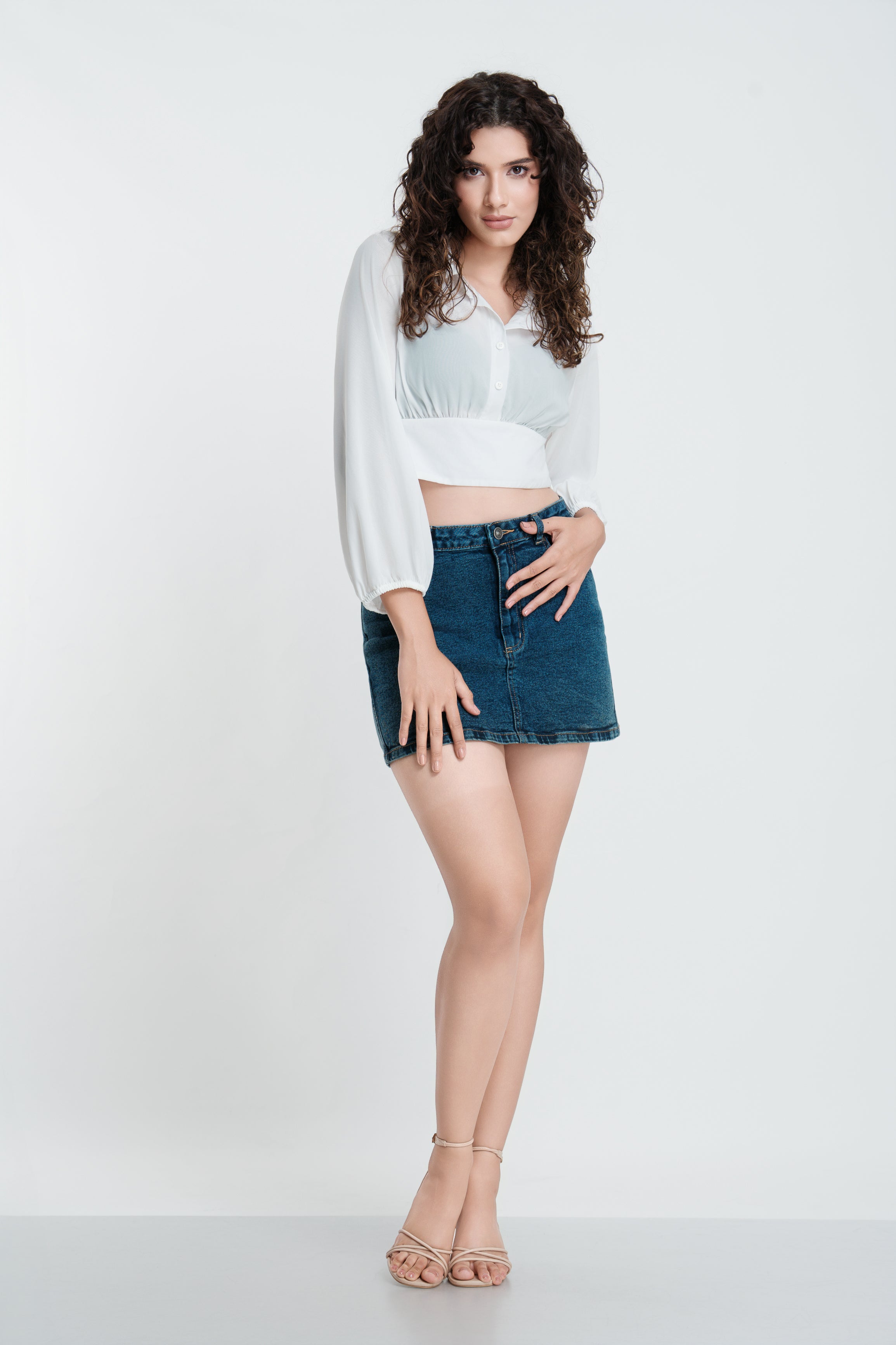 Crop blouse
