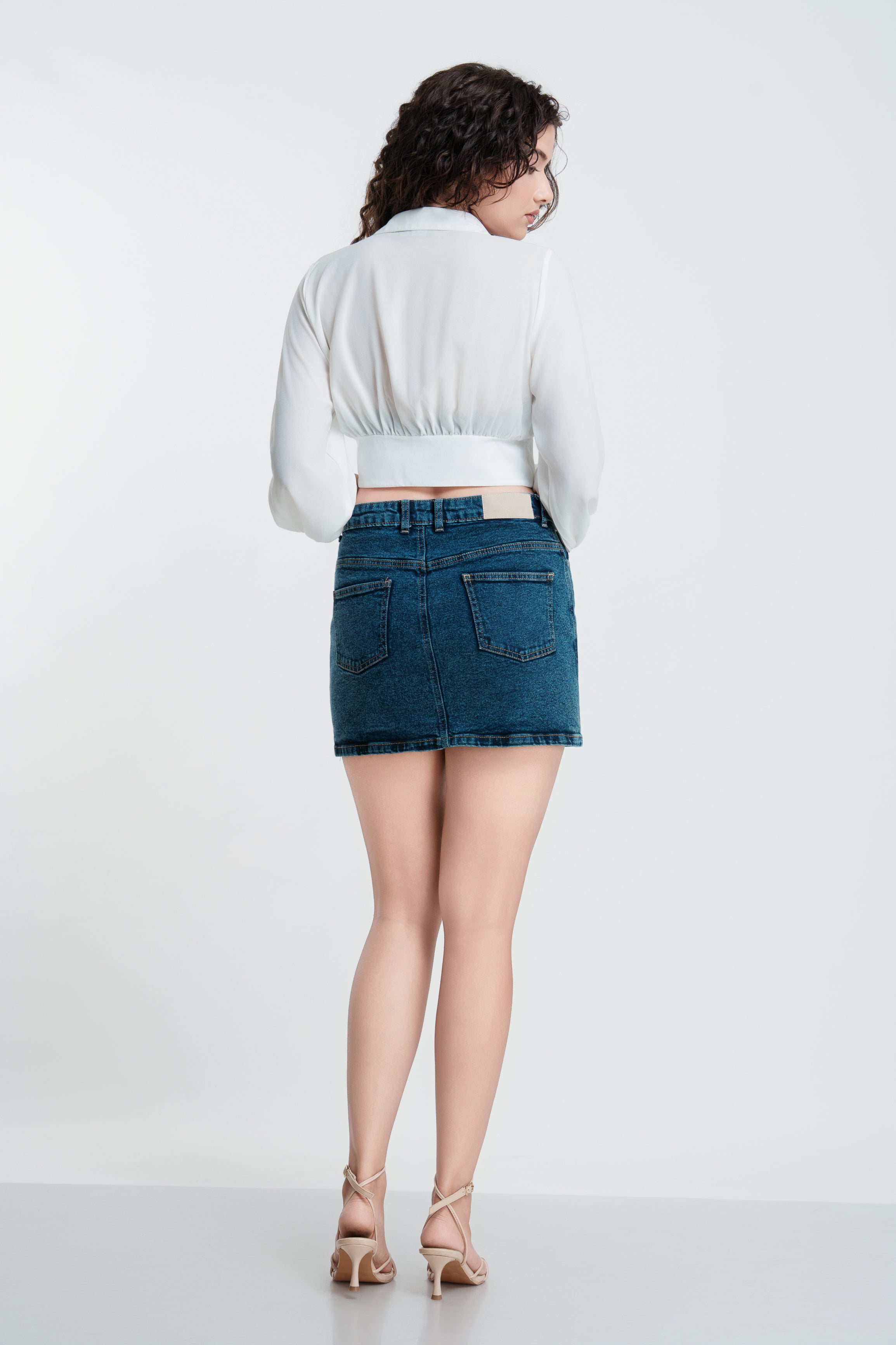 Crop blouse