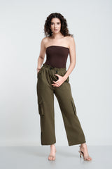 Cargo zipper pant