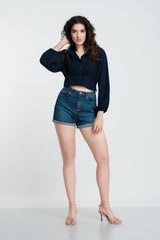 Crop blouse